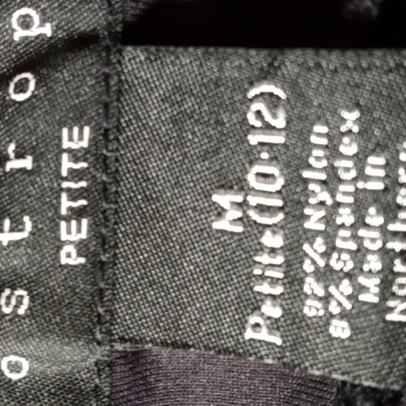 Apostrophe black long sleeved shirt - Picture 5 of 5